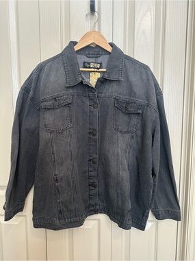 Suzanne Betro Gray Denim Jacket